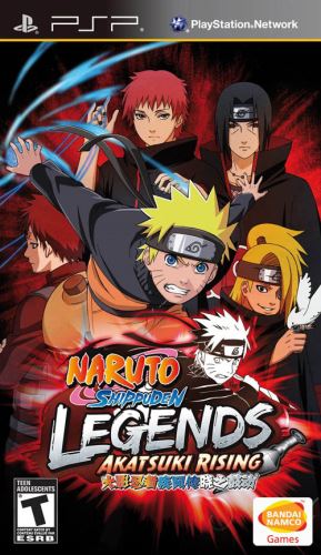 PSP Naruto Shippuden Legends Akatsuki Rising