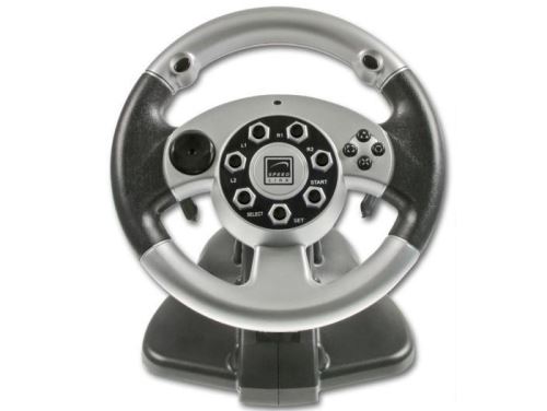 [PS2|PC] Volant Speedlink SL-6682 - černostříbrný
