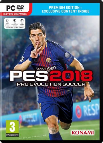 PC PES 18 Pro Evolution Soccer 2018 Premium Edition (nová)