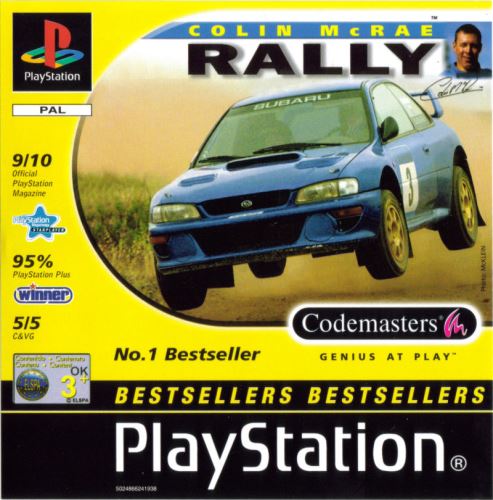 PSX PS1 Colin McRae Rally