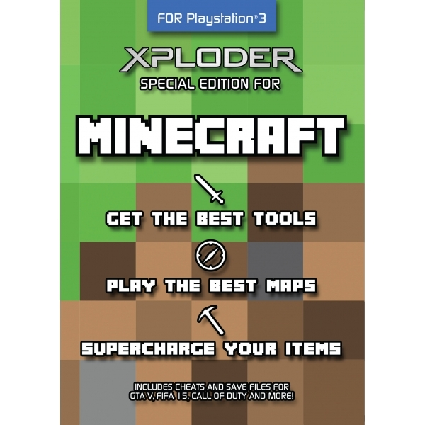 batteri ekspertise Långiver PC Xploder Cheat System Special Edition for PS3 Minecraft (DE) |  Konzoleahry.cz