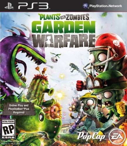 PS3 Plants Vs Zombies Garden Warfare (nová)