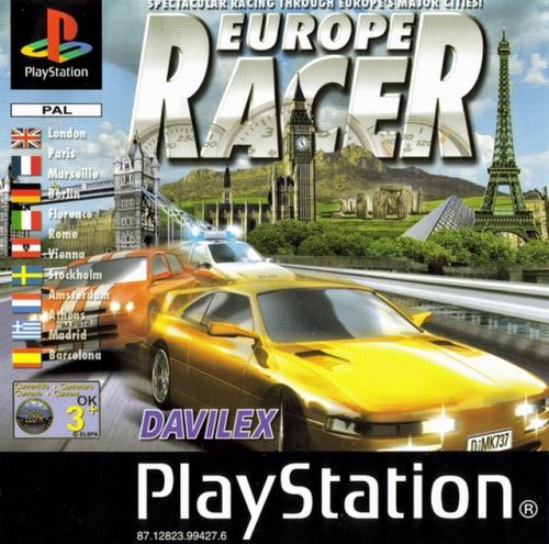 PSX PS1 Europe Racer
