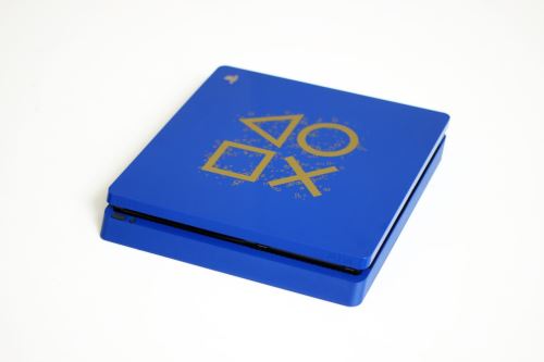 PlayStation 4 Slim 500 GB modrý - Days Of Play Limitovaná Edice