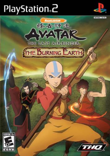 PS2 Avatar The Last Airbender - The Burning Earth