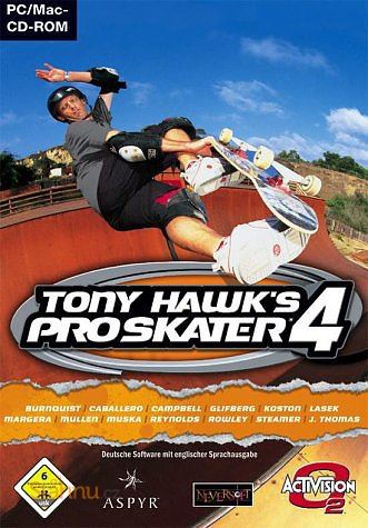 PC Tony Hawk's Pro Skater 4 (CZ)