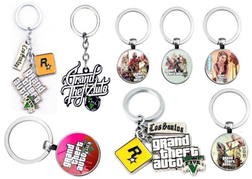 Přívěsek na klíče GTA 5 Grand Theft Auto V - různé druhy (nové)