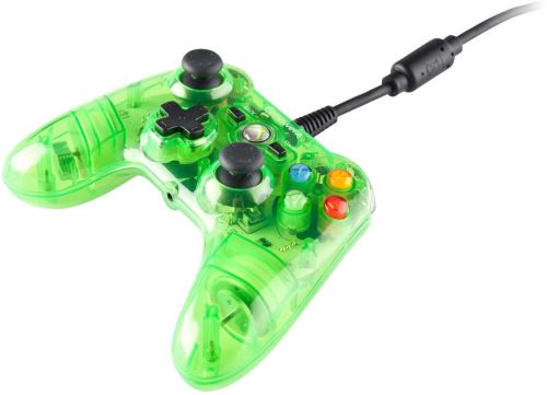 [Xbox 360] Drátový Ovladač PowerA Mini Pro Ex - zelený