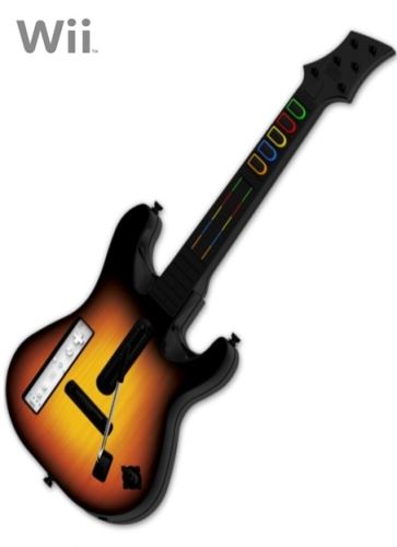 [Nintendo Wii] Bezdrátová kytara Guitar Hero RedOctane Sunburst