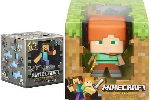 Minecraft Figurka - Alex with Golden Pickaxe (nová)