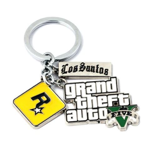 Přívěsek na klíče GTA 5 Grand Theft Auto V - různé druhy (nové)