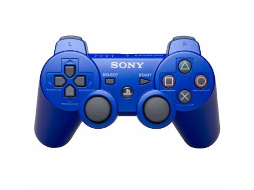 [PS3] Bezdrátový Ovladač Sony Dualshock - modrý