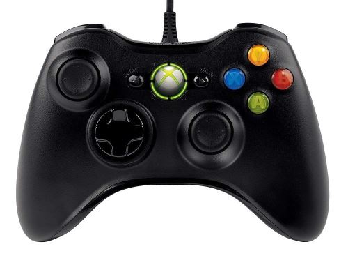 [Xbox 360] Drátový Ovladač Microsoft - černý