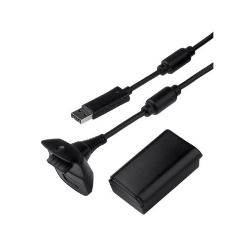 [Xbox 360] USB napájecí kabel + akumulátor k ovladači