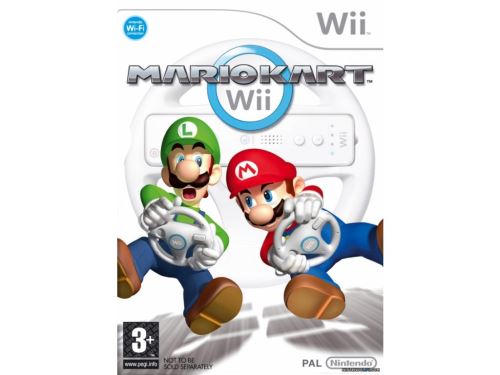 Nintendo Wii Mario Kart (bez obalu)