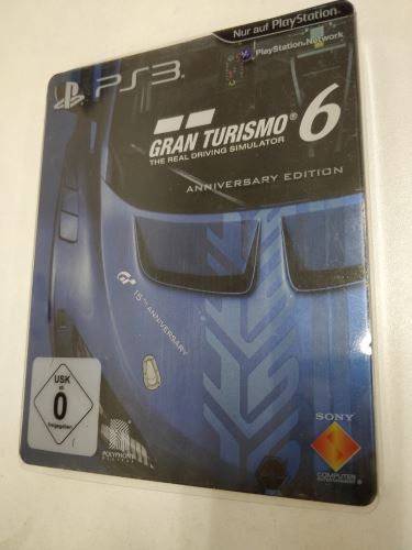 Steelbook - PS3 Gran Turismo 6 (estetická vada)