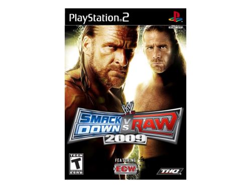 PS2 Smackdown Vs Raw 2009 (bez obalu)