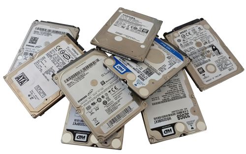 TOSHIBA 500 GB různé druhy