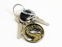 Přívěsek na klíče Mortal Kombat - bronzová barva (nový)