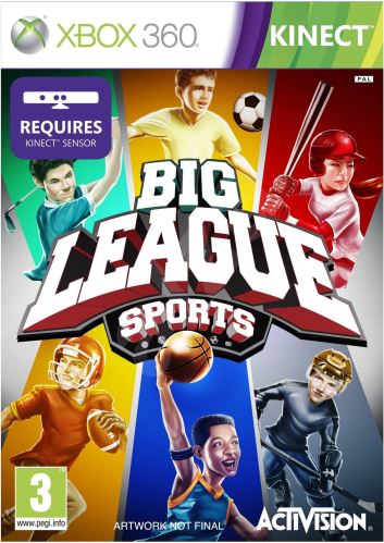 Xbox 360 Kinect Big League Sports (bez obalu)