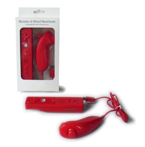 [Nintendo Wii] Remote ovladač + Nunchuk - různé barevné variace (nový)