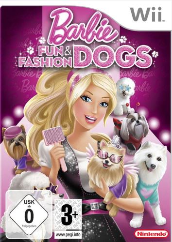 Nintendo Wii Barbie Fun & Fashion Dogs