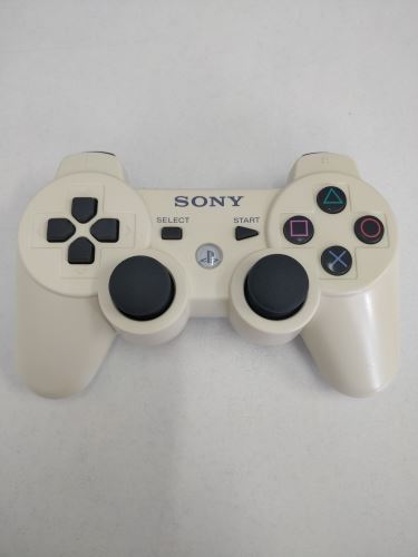 [PS3] Bezdrátový Ovladač Sony Dualshock - bílý (estetická vada, nažloutlý)