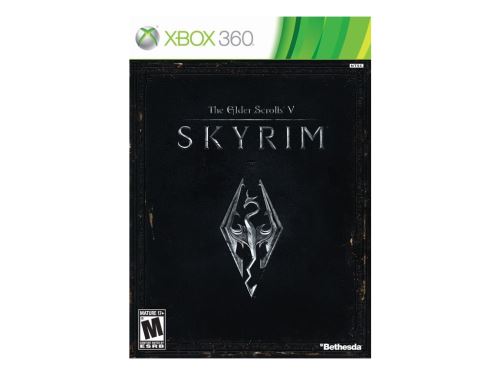 Xbox 360 Skyrim The Elder Scrolls 5 (DE) (bez obalu)