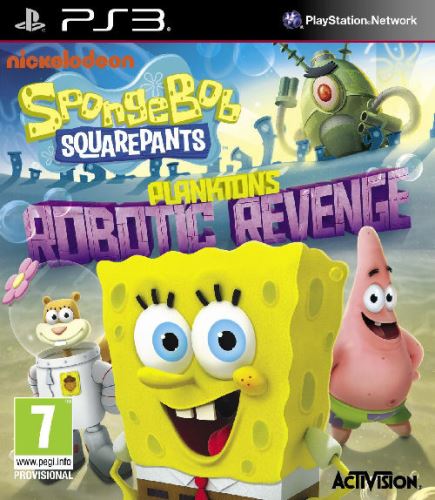 PS3 Spongebob Squarepants Planktons Robotic Revenge