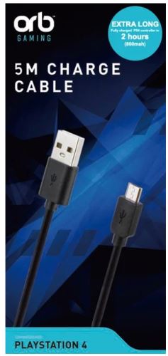 [PS4][Xbox One] Micro USB - High Quality - 5m (nový)