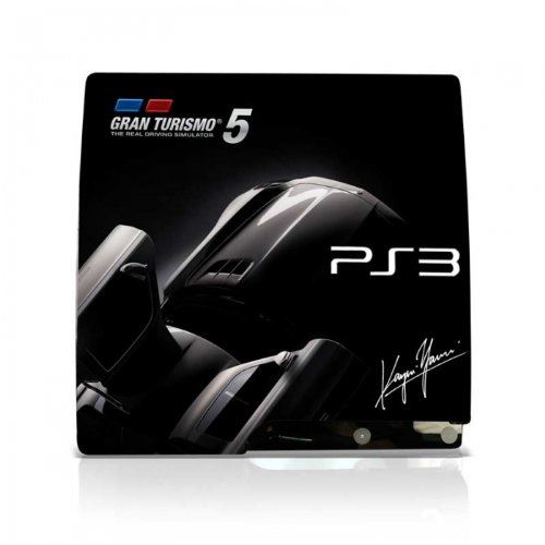 [PS3 Slim] Faceplate Gran Turismo 5 (estetická vada)