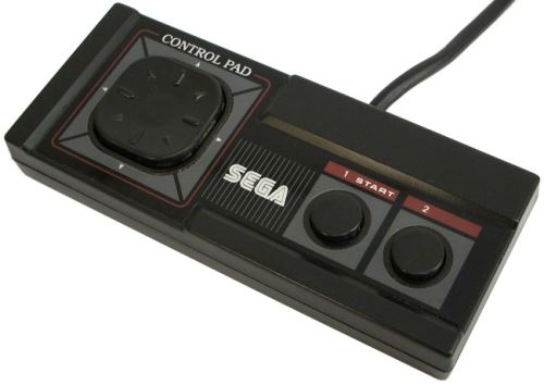 [Sega Master System II] Drátový Ovladač Sega Master System Control Pad (estetická vada)