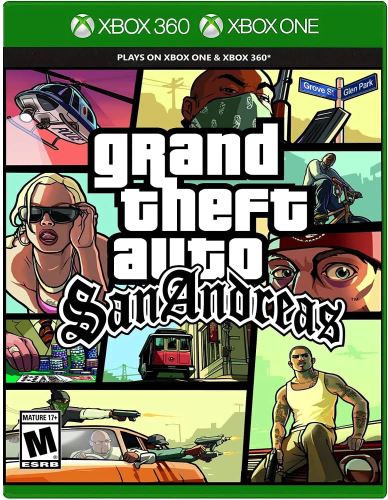 Xbox 360 GTA Grand Theft Auto San Andreas (nová)