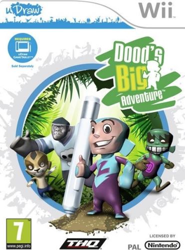 Nintendo Wii uDraw Dood's Big Adventure (nová)