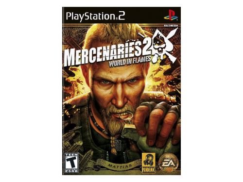 PS2 Mercenaries 2 World In Flames
