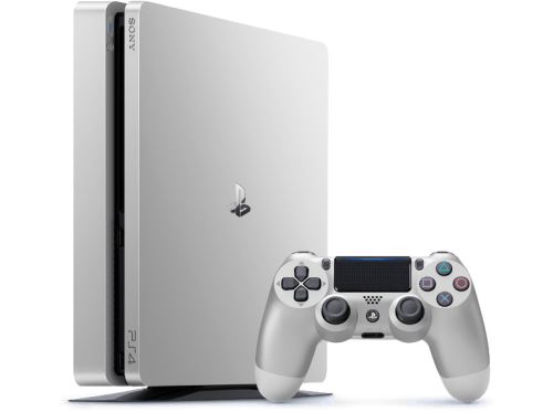 PlayStation 4 Slim 500 GB - Stříbrná Edice