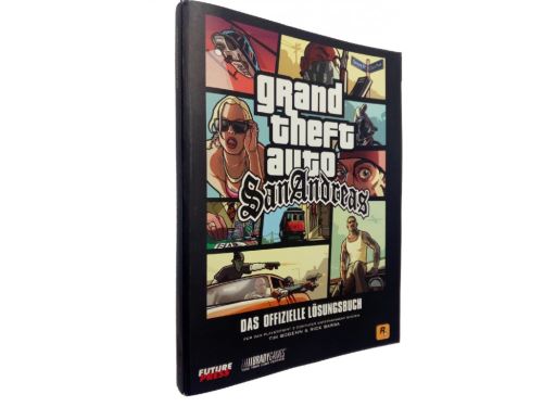 Game Book - GTA Grand Theft Auto San Andreas (DE)
