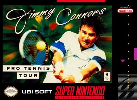 Nintendo SNES Jimmy Connors Pro Tennis Tour - NTSC verze