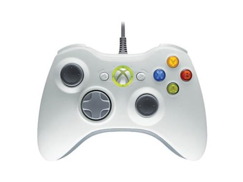 [Xbox 360] Drátový Ovladač Microsoft - bílý