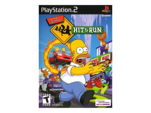 PS2 Simpsonovi Hra - Simpsons Hit And Run