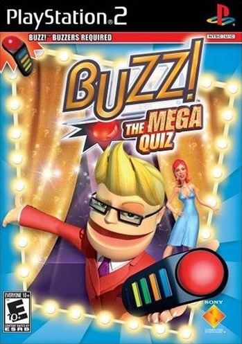 PS2 Buzz! - Mega Kvíz (DE)