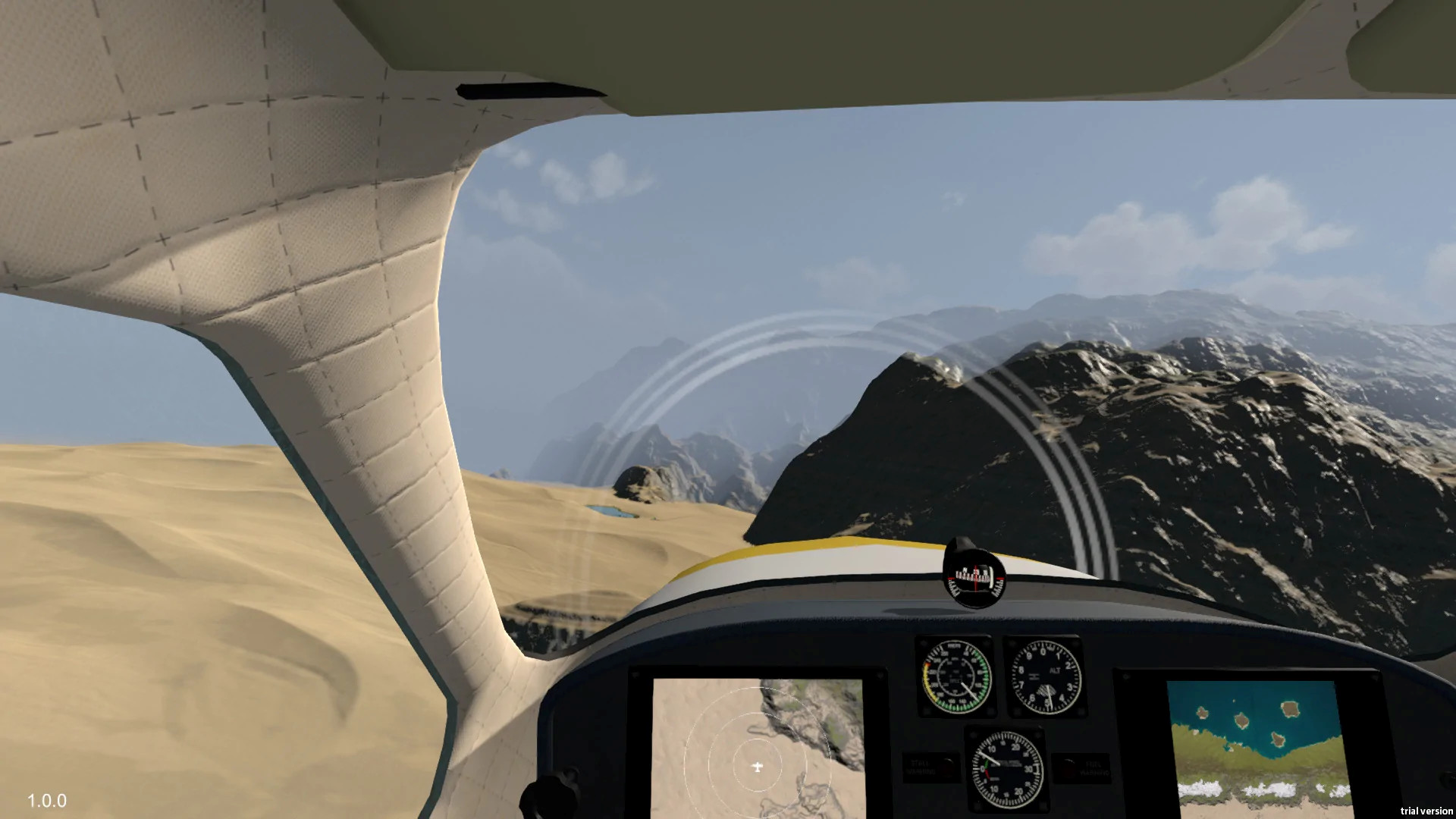 Coastline flight simulator прохождение