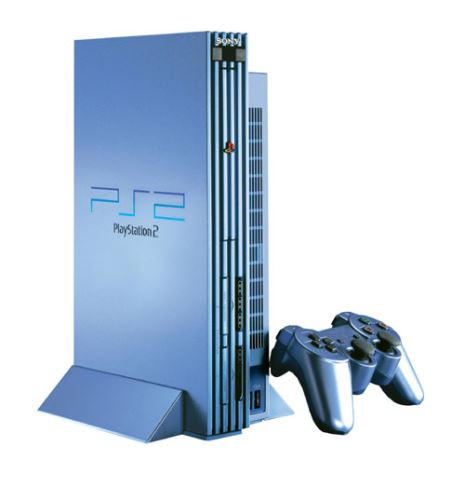 PlayStation 2 Fat Aqua Blue LIMITOVANÁ EDICE