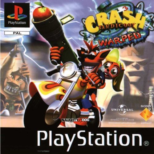PSX PS1 Crash Bandicoot 3 - Warped (2166)