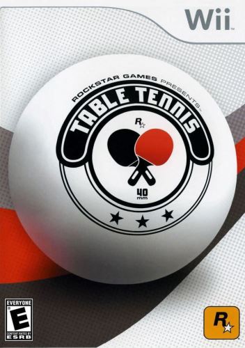Nintendo Wii Rockstar Games presents Table Tennis