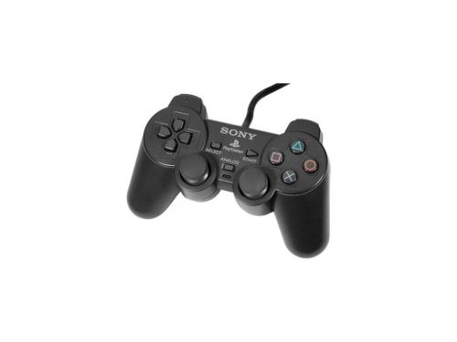 [PS1] Drátový Ovladač Sony Dualshock - černý