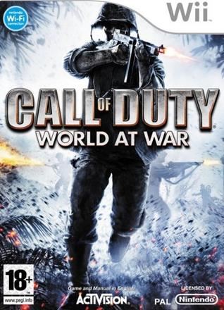 Nintendo Wii Call Of Duty World At War