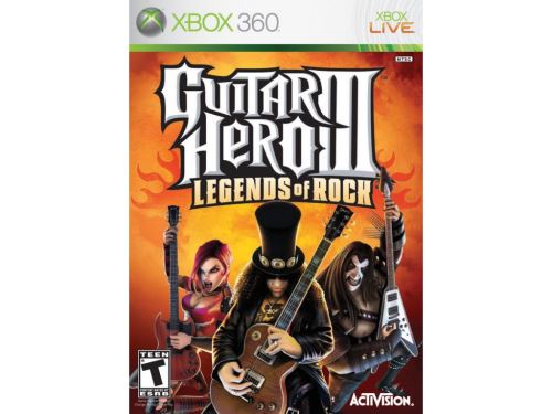 Xbox 360 Guitar Hero 3: Legends Of Rock (pouze hra)