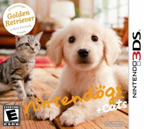 Nintendo 3DS Nintendogs + Cats: Golden Retriever and New Friends