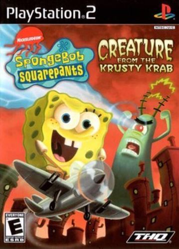 PS2 Spongebob Squarepants Creature From The Krusty Krab